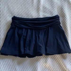 Navy Swim Skirt